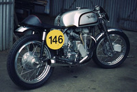 Norton Manx M30, el monocilíndrico que ganó el Mundial de 500cc
