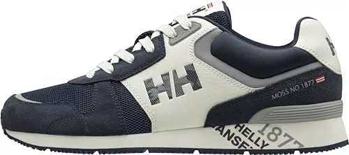 Helly Hansen Hombre Zapatillas Anakin Leather 2, Azul Marino, 44
