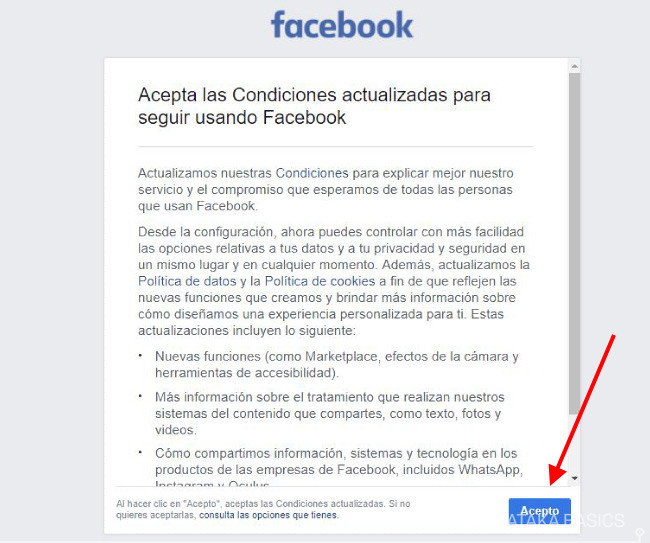 Cómo configurar Facebook para poder seguir usándolo con la nueva GDPR