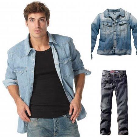 Intenta que tu Jeans total look tenga el mismo tono de tela vaquera