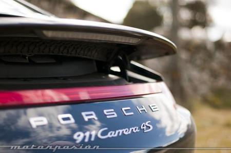 Porsche 911 Carrera 4S prueba trasera
