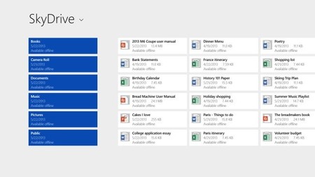 Skydrive en Windows 8.1: todas las mejoras
