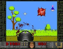 Doom a lo Duck Hunt