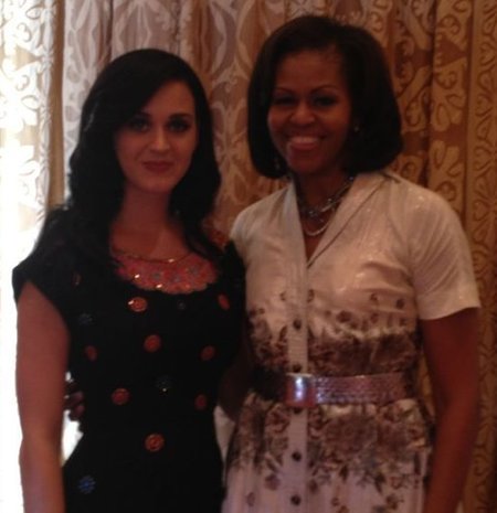 Katy Perry, la amiga inti de Michelle Obama