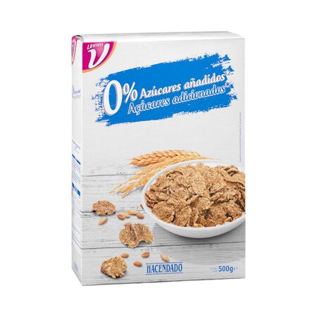 Cereales Copos De Trigo Integral Y Arroz Mercadona