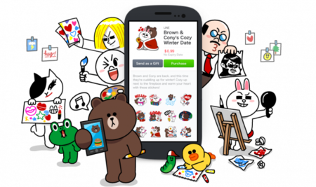 Line ya permite a cualquiera vender sus propios stickers