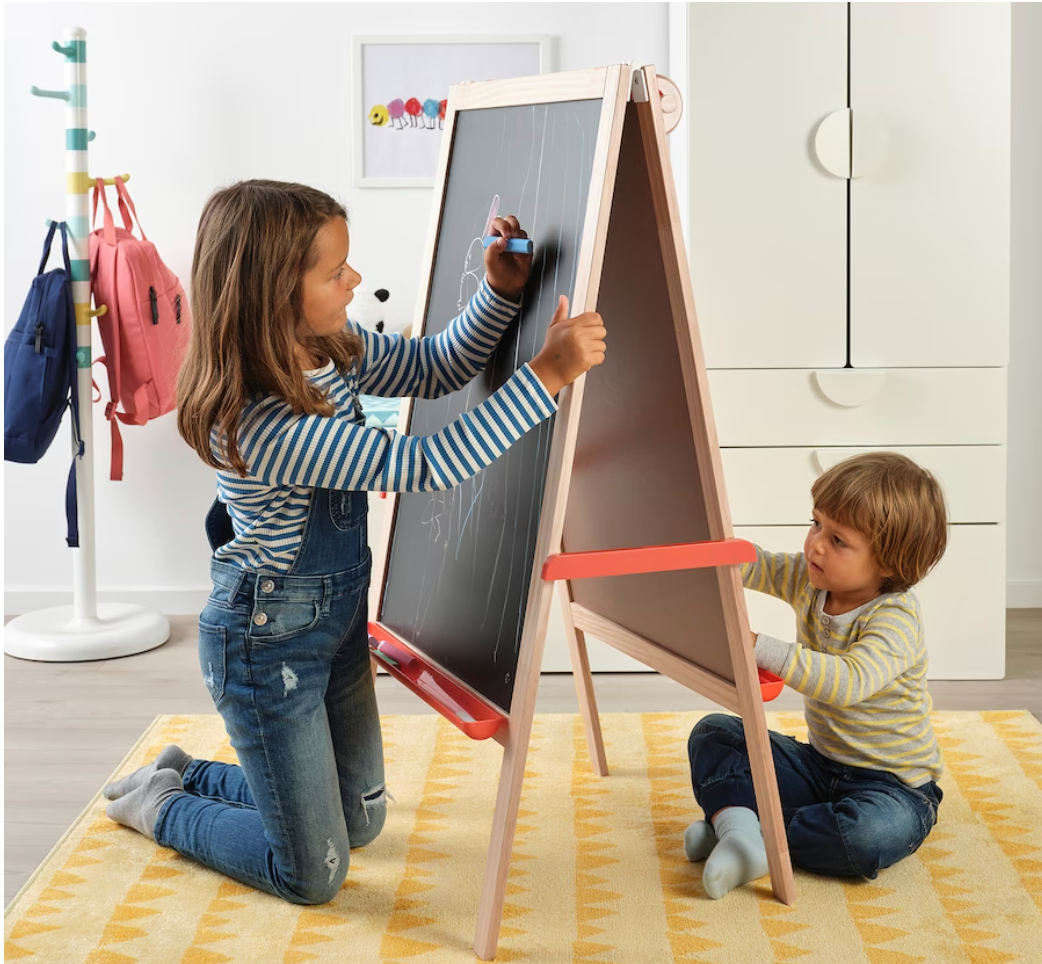 MÅLA. Caballete de madera conífera