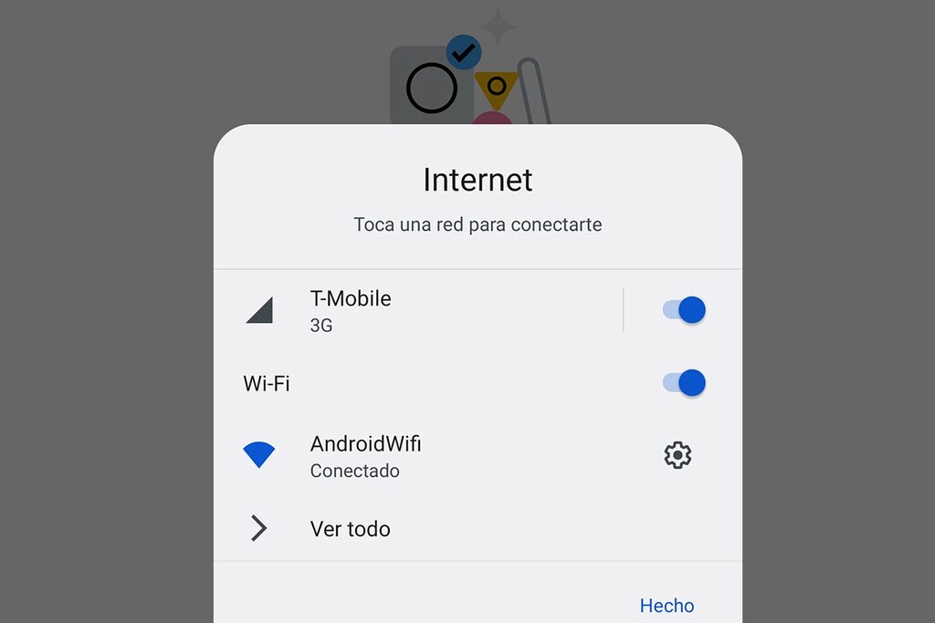 Google explica por qué ha cambiado los ajustes rápidos de Wi-Fi y datos por el de Internet en Android 12