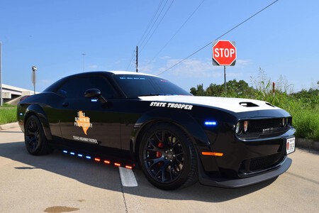 Dodge Challenger Hellcat Redeye Policia De Texas 1