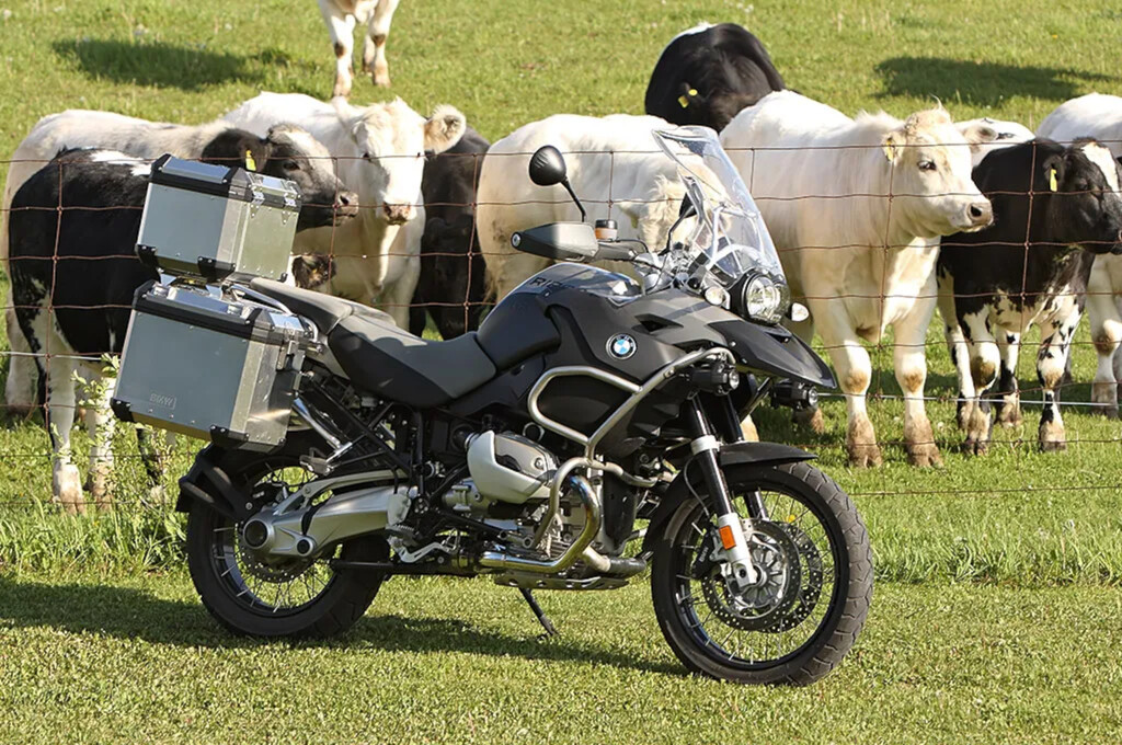 En Alemania llaman a la BMW GS "vaca de goma". Es un apodo con más sentido del que parece