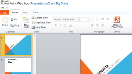 Office Web Apps ya está disponible para todos en SkyDrive
