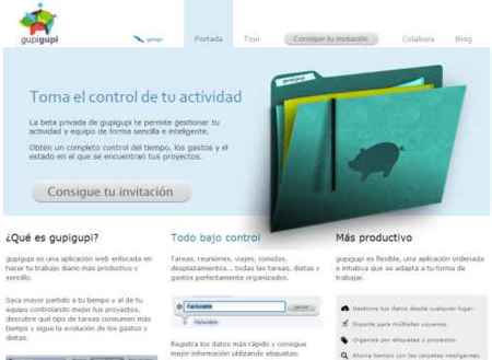 Gupigupi, nueva herramienta para la gestión de la actividad de los proyectos
