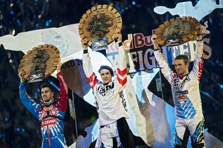 Podium Red Bull X-Fighers Mexico