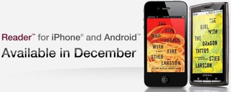 Sony Reader, otro lector de libros para iOS y Android