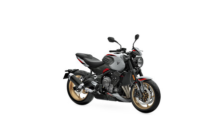 Trident 800 My26 Ash Grey Rhs Front Angle