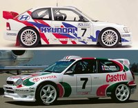 Hyundai y Toyota miran al mundial de rallyes