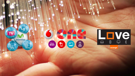 Para familias que lo quieren todo: Orange Love Total frente Movistar Fusión+2 y Vodafone One Total