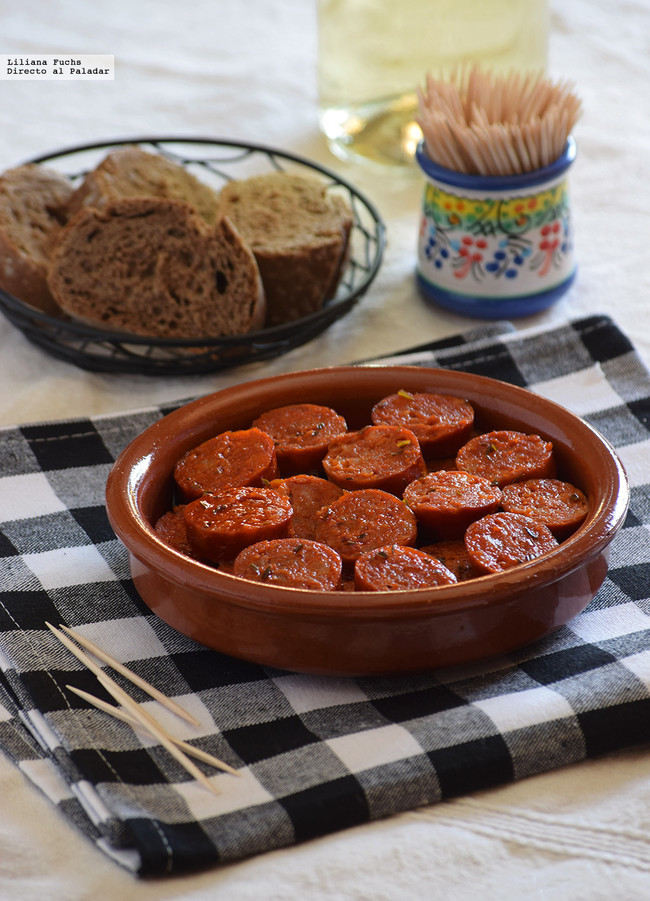 chorizo al vino