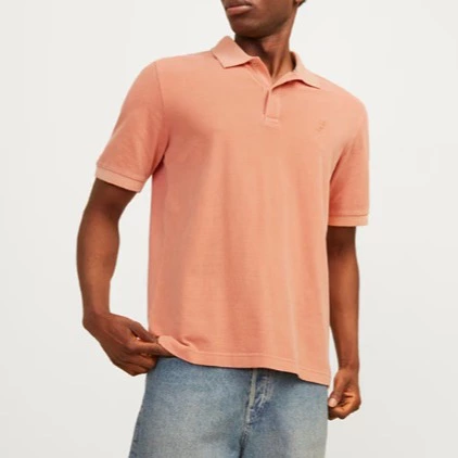 Jack & Jones Polo de mangas cortas para caballero con logo lateral