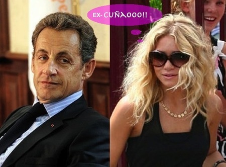 Parece que Mary Kate Olsen ya no llamará a Sarkozy... 'Cuñaooo'