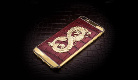 Golden Dreams interviene el iPhone 6 en Baselworld convirtiéndolo en un smartphone de lujo