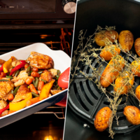 Resolviendo uno de los grandes debates de todas las cocinas: si consume más encender el horno o la freidora de aire