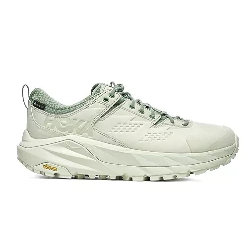 HOKA ONE ONE KAHA Low GTX, Zapatos de senderismo Unisex-Adultos, Celadon Tint/Basil, 42 2/3 EU