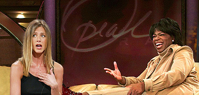 Jennifer Aniston quiere ser Oprah Winfrey