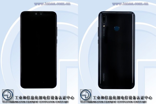Huawei Y9 2019 Tenaa