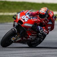 Andrea Dovizioso: "Ver cuatro Ducati en las primeras posiciones confirma que tenemos una buena base"