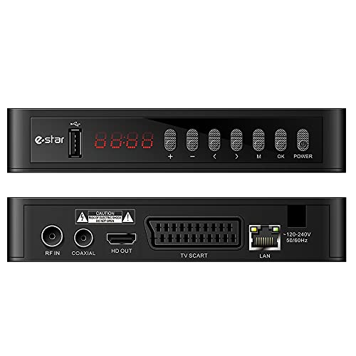 E-Star DECODER UHD DVB-T T2 Tuner MPEG-4 2 Nero