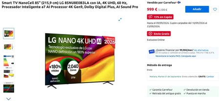Lg Nano Carrefour