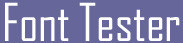 Font Tester, herramienta gratuita para realizar comparativa de tipografías