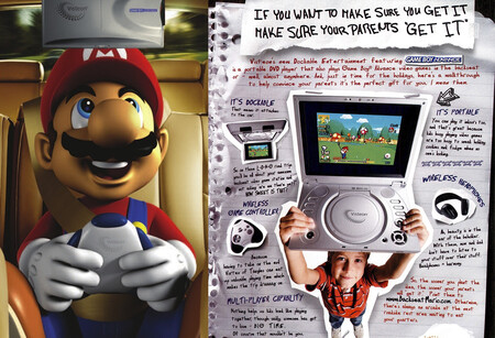 La Game Boy Advance más rara, grande y cara que puedes encontrar era también un reproductor DVD para el coche