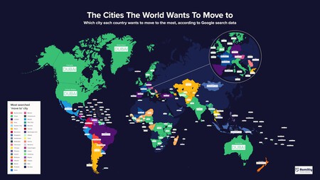 Mapa Paises Mudarse