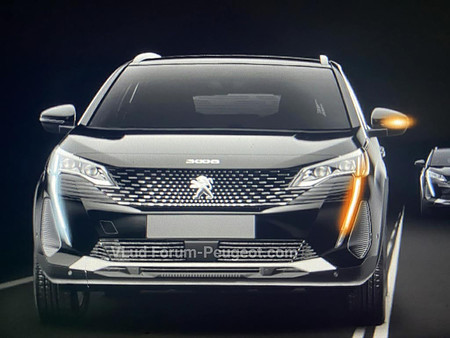 ¡Filtrado! El Peugeot 3008 pronto heredará el nuevo rostro de la familia