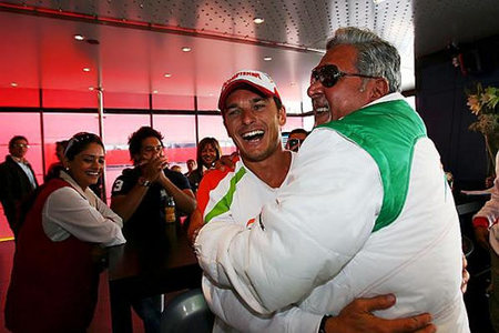 Force India: hoy los más felices del mundo