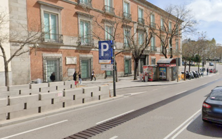 Párking de la Plaza de las Cortes