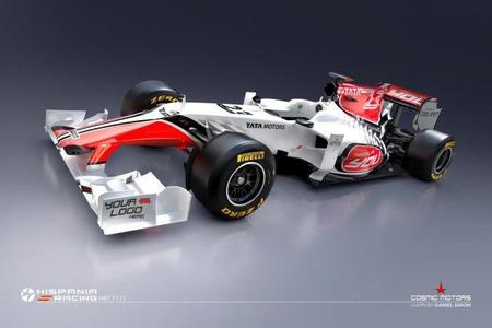 Hispania Racing F1 Team nos desvela las primeras imágenes del F111