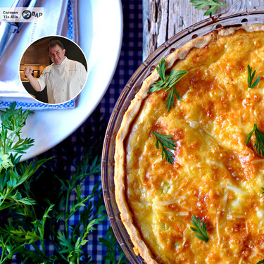 El truco definitivo de Martín Berasategui para que las quiches no queden encharcadas y estén siempre crujientes 