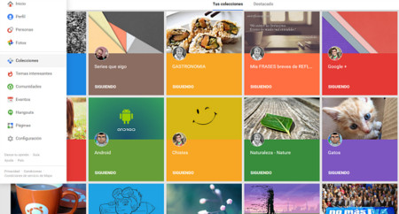 ¿Cómo son las nuevas colecciones de Google+? Primeras impresiones