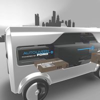 ¡Adiós, repartidores! El Ford Autolivery Concept quiere ser el buzón autónomo del futuro