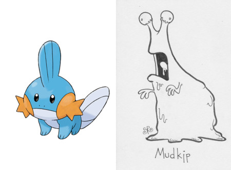Este es el resultado de dibujar a los Pokémon por sus nombres y sin conocer los juegos 25 Vida extra13