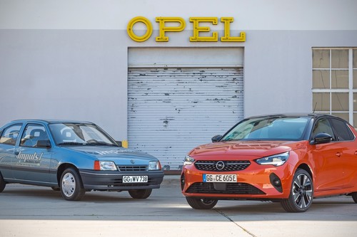 Opel Kadett Impuls I: el padre del Opel Corsa-e fue un coche compacto eléctrico que nació hace 30 años con 80 km de autonomía