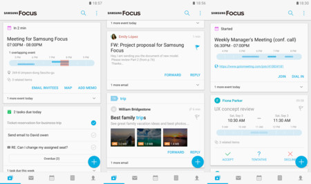 Samsung quiere que seas más productivo con su nueva app Samsung Focus