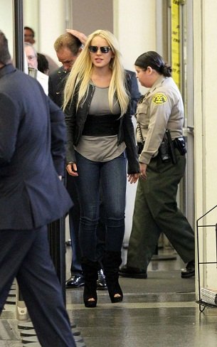 Lindsay Lohan ha salido de la cárcel