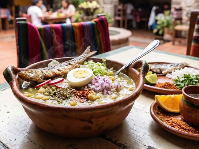 Pozole Verde Huevo