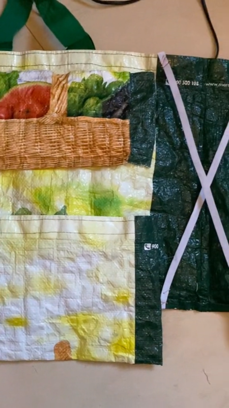 los bolsillos resultantes