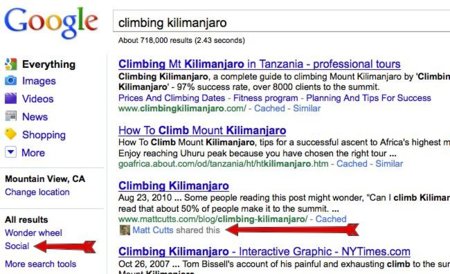 Google Social Search incluye Twitter, Quora y Flickr en sus resultados de búsqueda