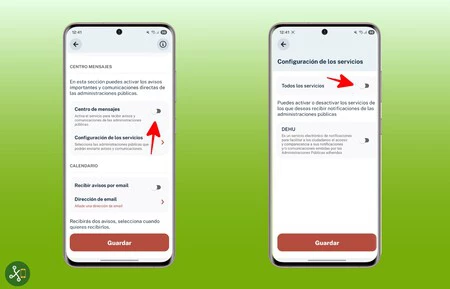 Mi Carpeta Ciudadana Mensajes